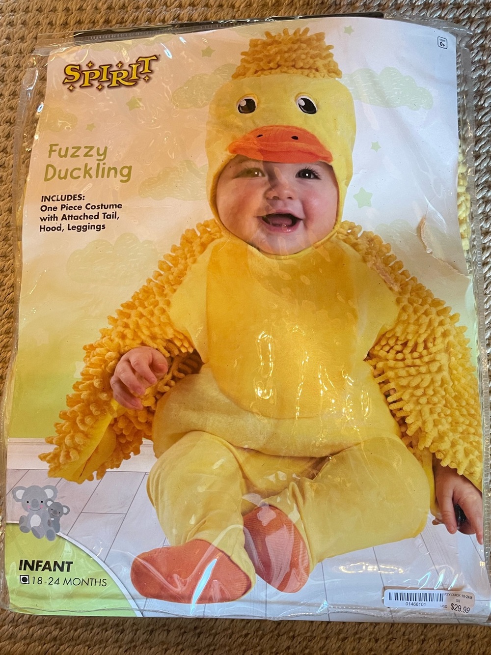 Spirit | Fuzzy Duckling Costume